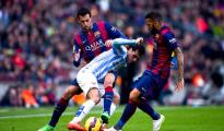 Dónde ver el partido de fútbol Málaga Barcelona 23 enero
