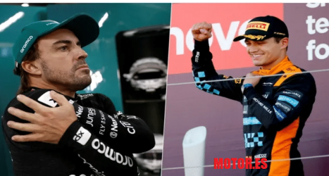 NORRIS F1 QATAR VS ALONSO